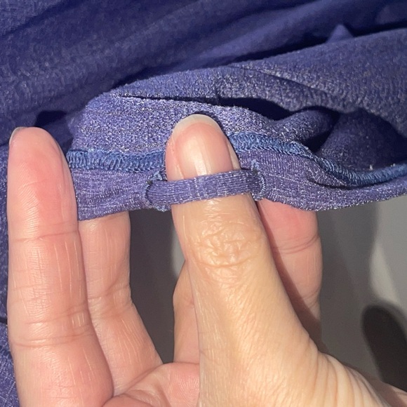 Lululemon Conflux Short Sleeve Graphite Purple 2019 M3BHPS $68 Material Tencel M - Picture 7 of 7